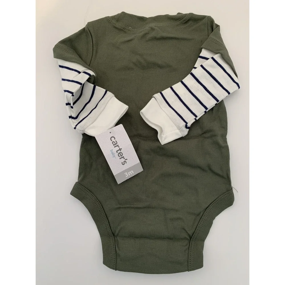 3 Months New Carters 2 Piece Pants and Shirt Animal Outdoor Theme Joggers